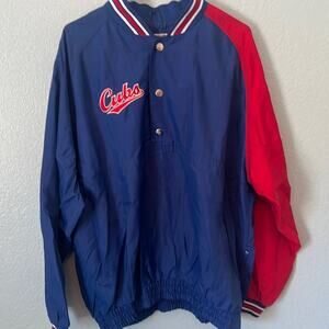 Chicago Cubs Mens Starter Windbreaker